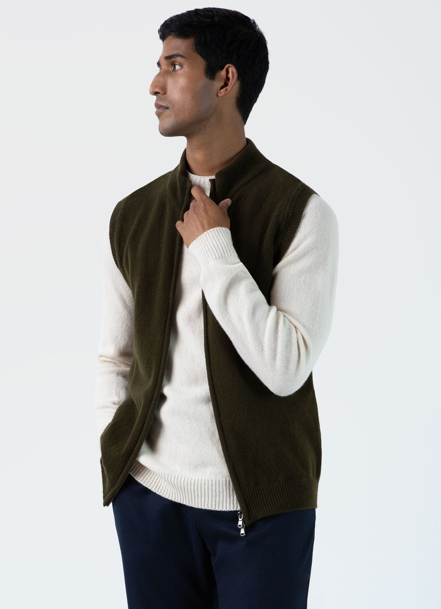 Lambswool Gilet - 2