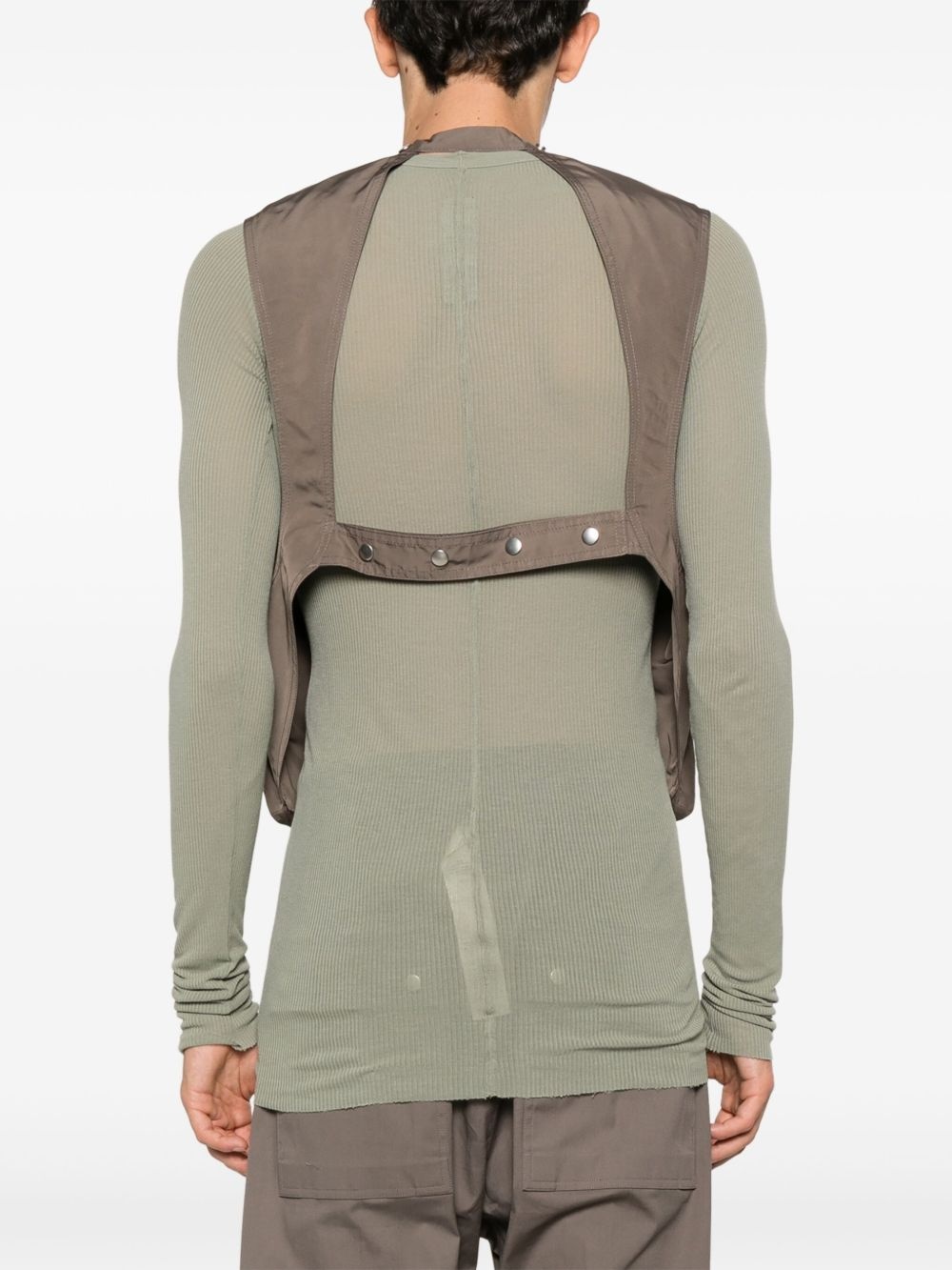 open-back cargo gilet - 4