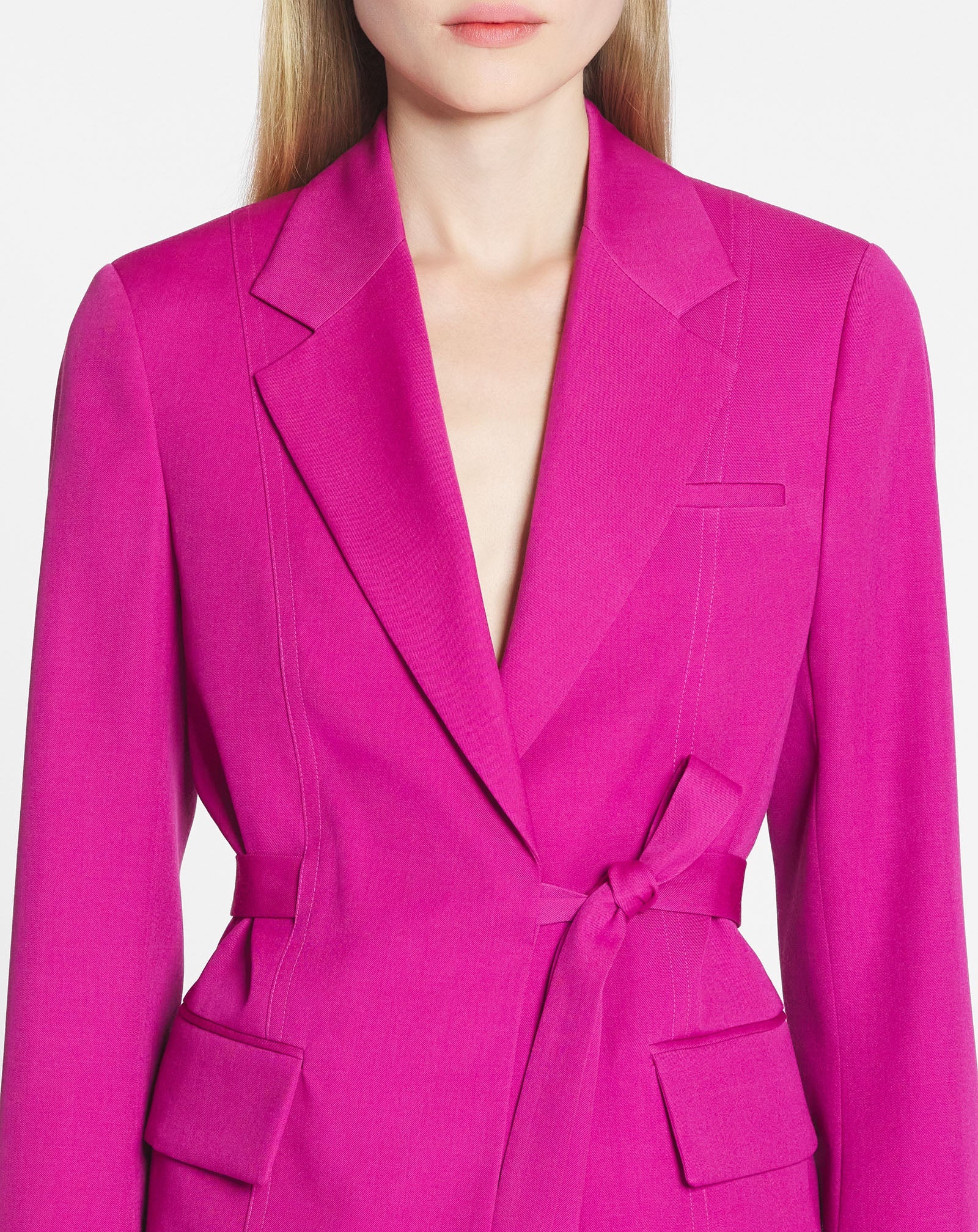 BELTED JACKET - 5