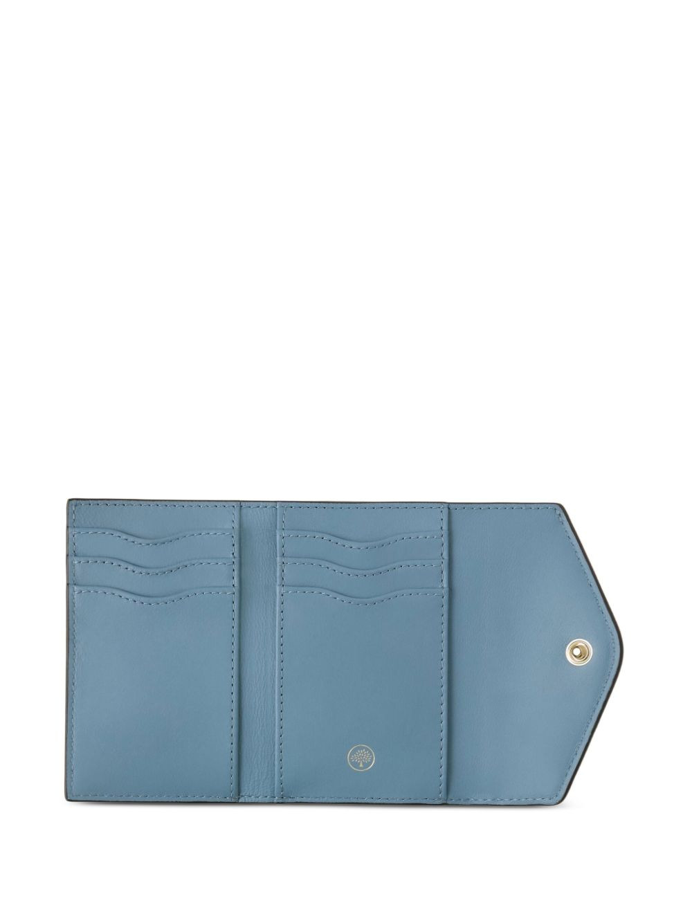 folded leather wallet - 2