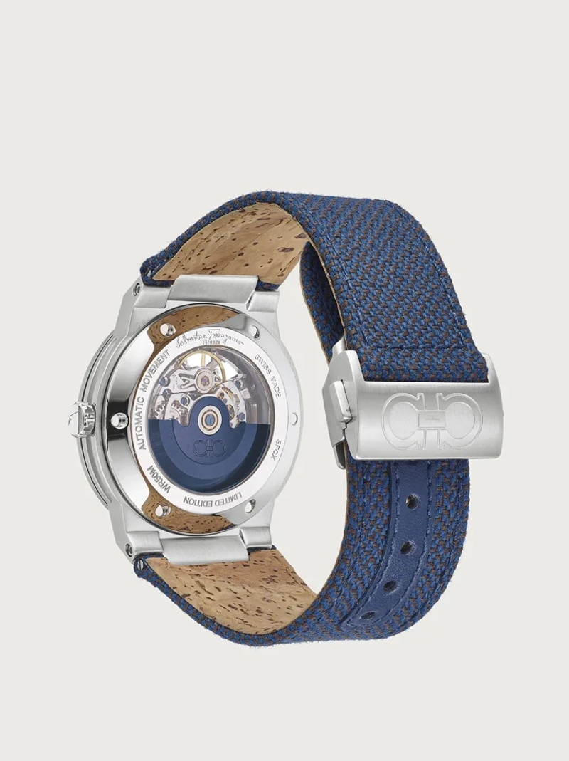 FERRAGAMO F-80 SKELETON WATCH outlook