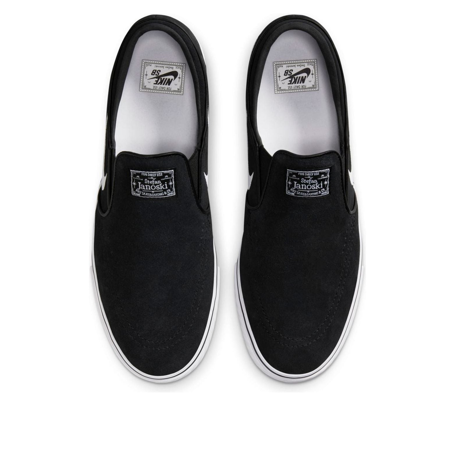 Nike SB Stefan Janoski+ Slip 'Black White' FN5893-001 - 4