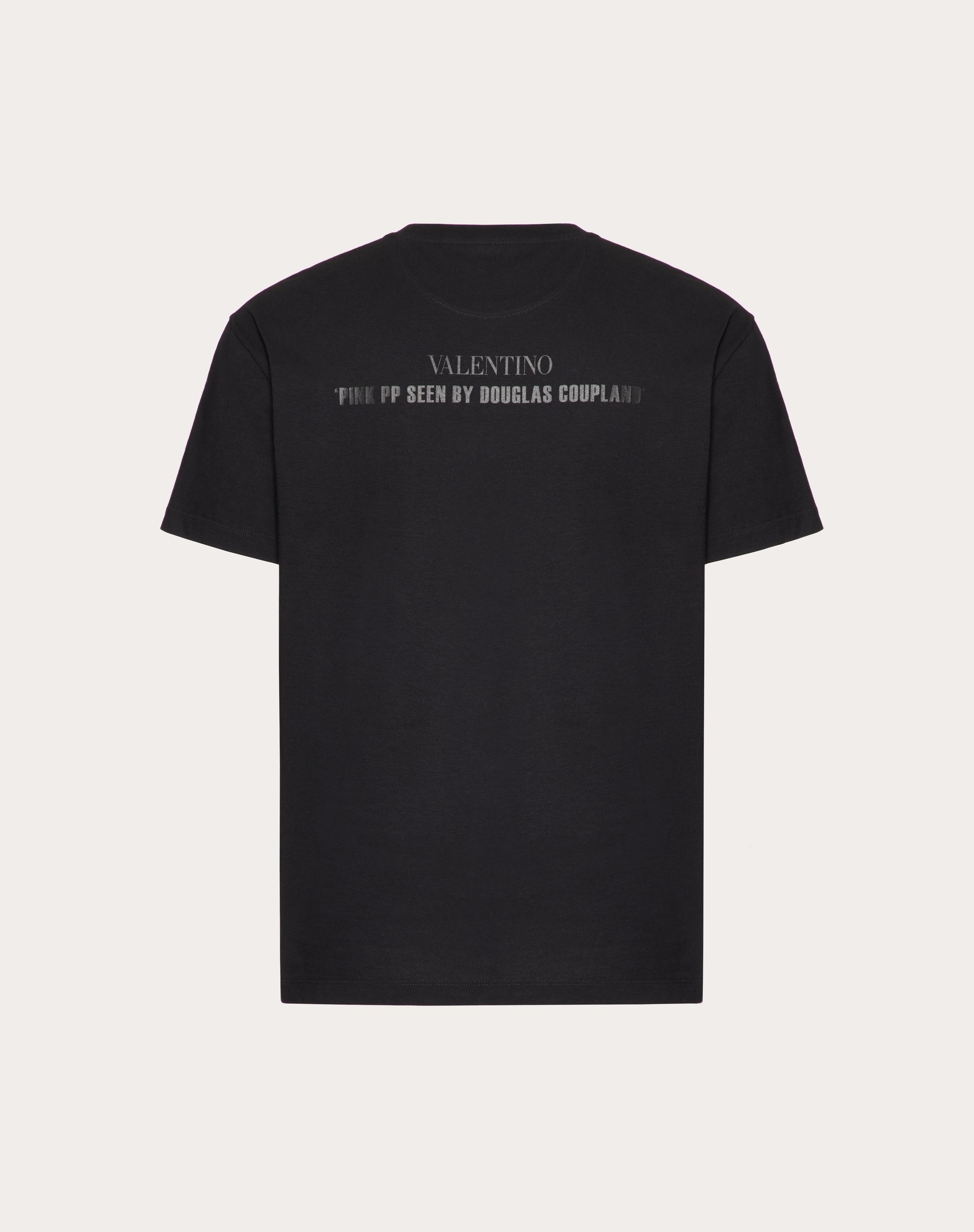 COTTON T-SHIRT WITH « I MISS MY PRE-INTERNET BRAIN » PRINT BY DOUGLAS COUPLAND - 4