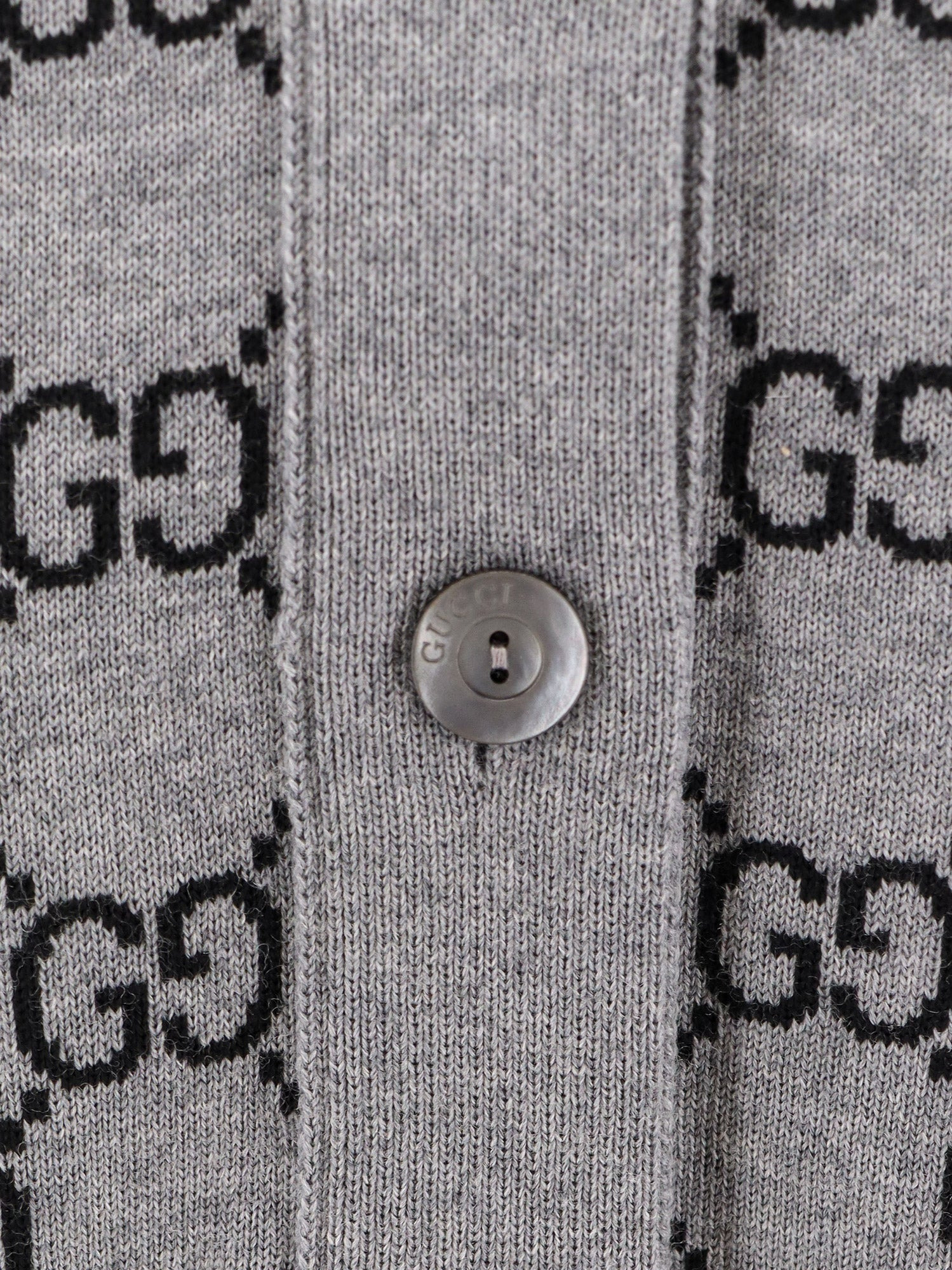 Gucci Reversible Wool Cardigan With Gg Motif - 3