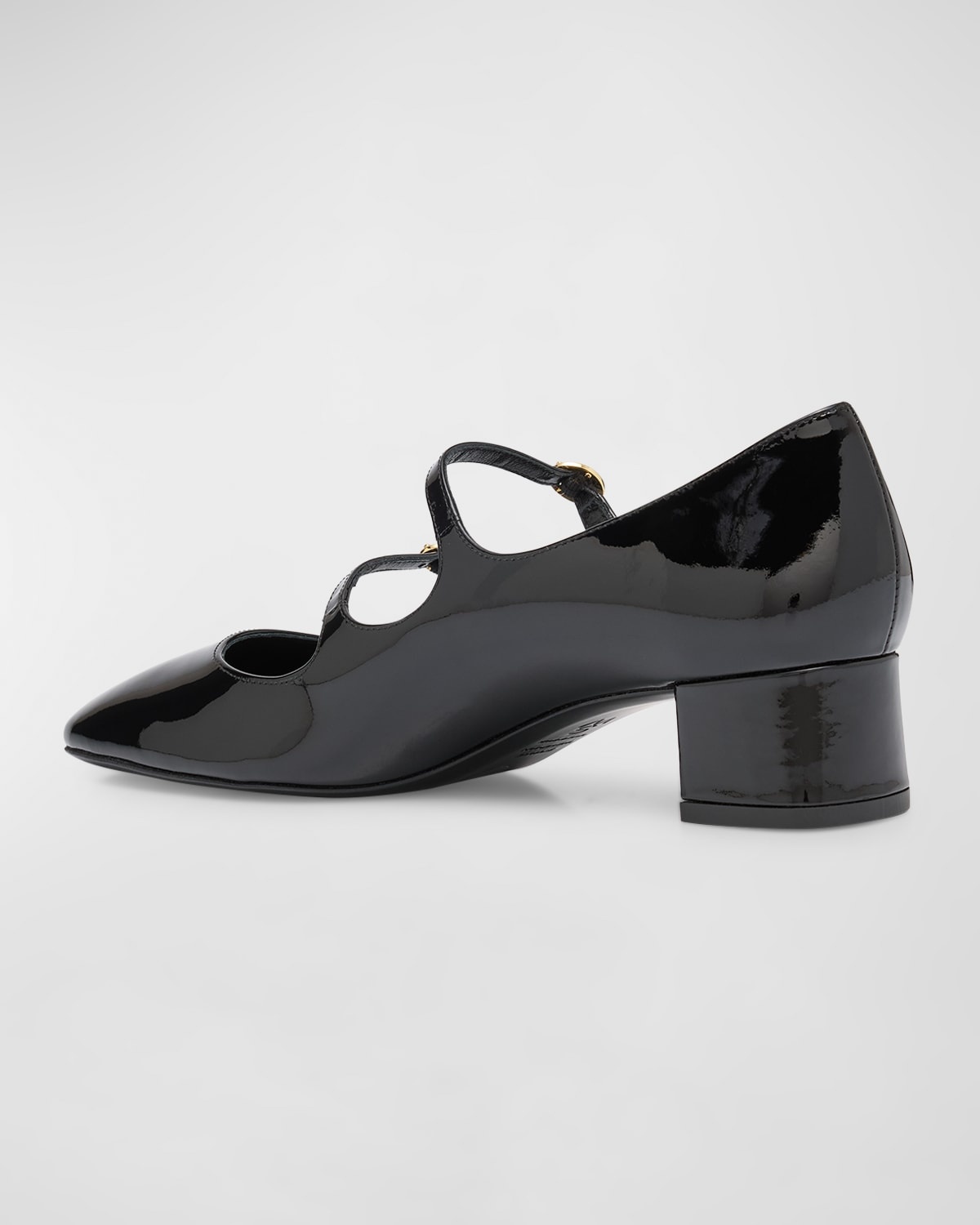 Benni Patent Leather Mary Jane Ballerina Pumps - 4