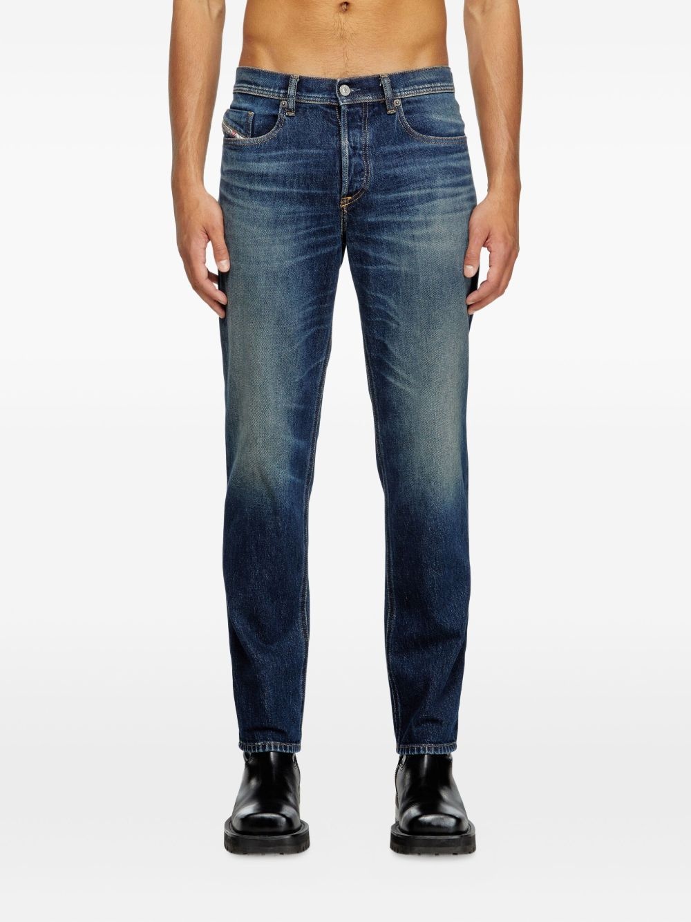 faded jeans - 5