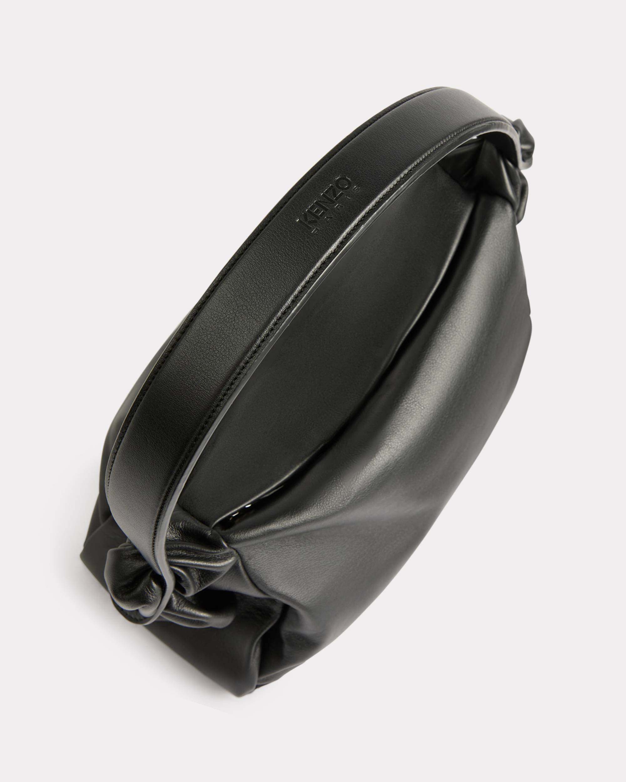 'KENZO Furoshiki' large shoulder bag in leather - 4