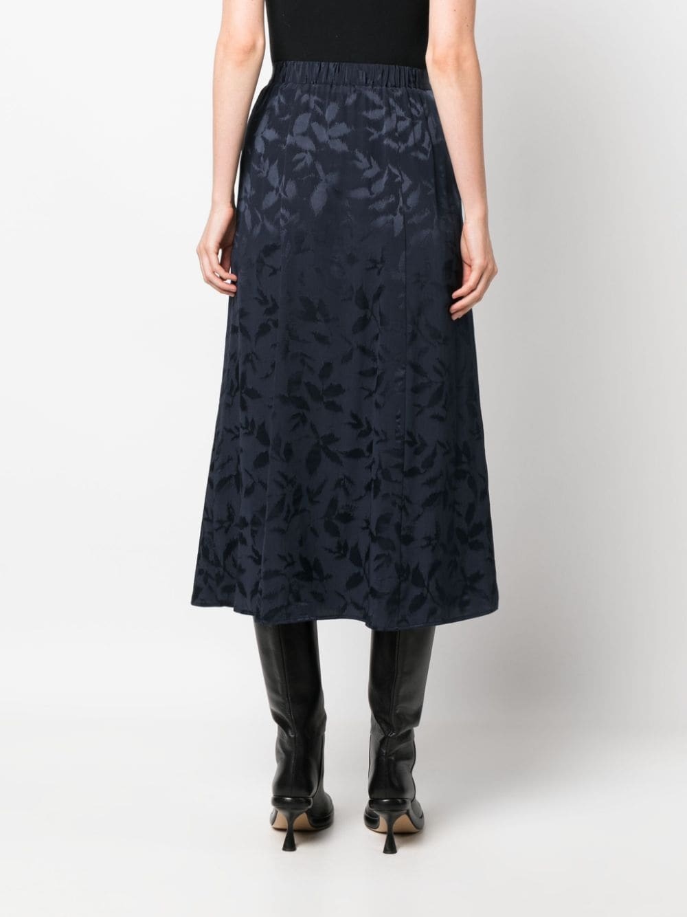 June Jac Ikat silk skirt - 4