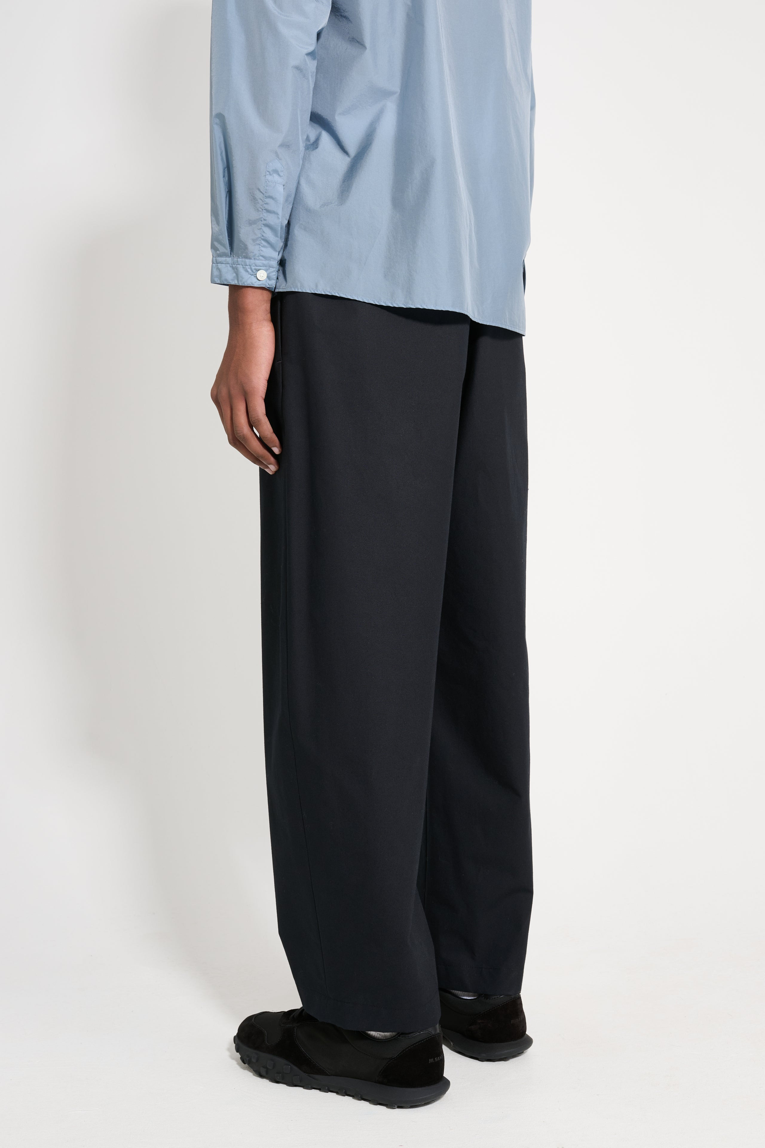 JIL SANDER+ ELASTICATED WAIST TROUSERS DARK NAVY - 2