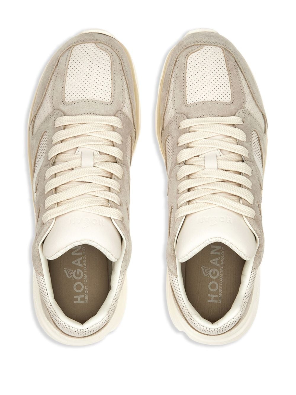 H665 panelled sneakers - 4