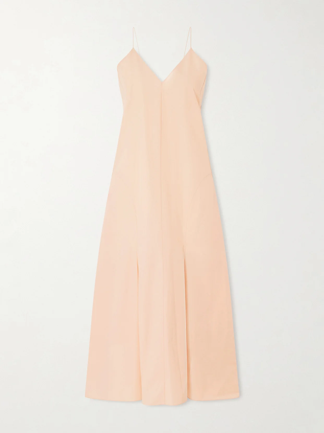 Iben Paneled Cotton-poplin Midi Dress - 1