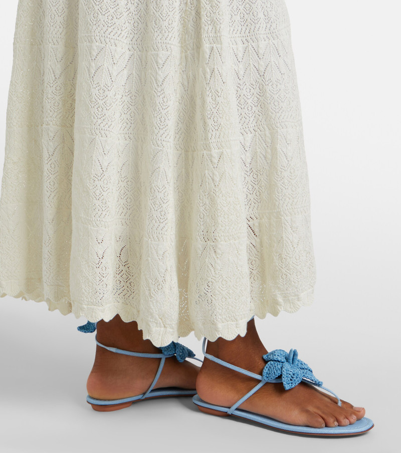 Pointelle midi skirt 5