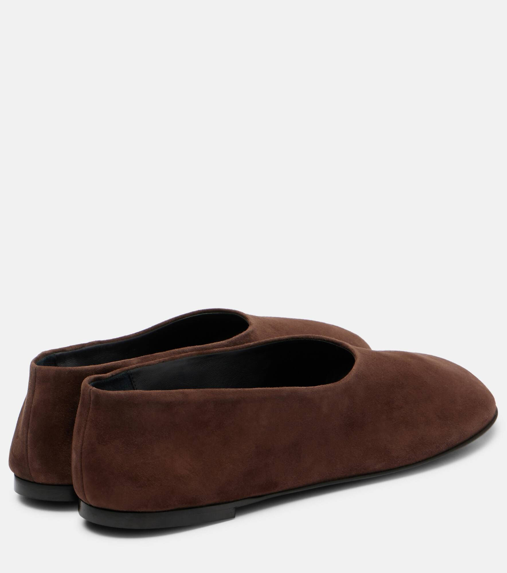 Glove suede ballet flats - 2