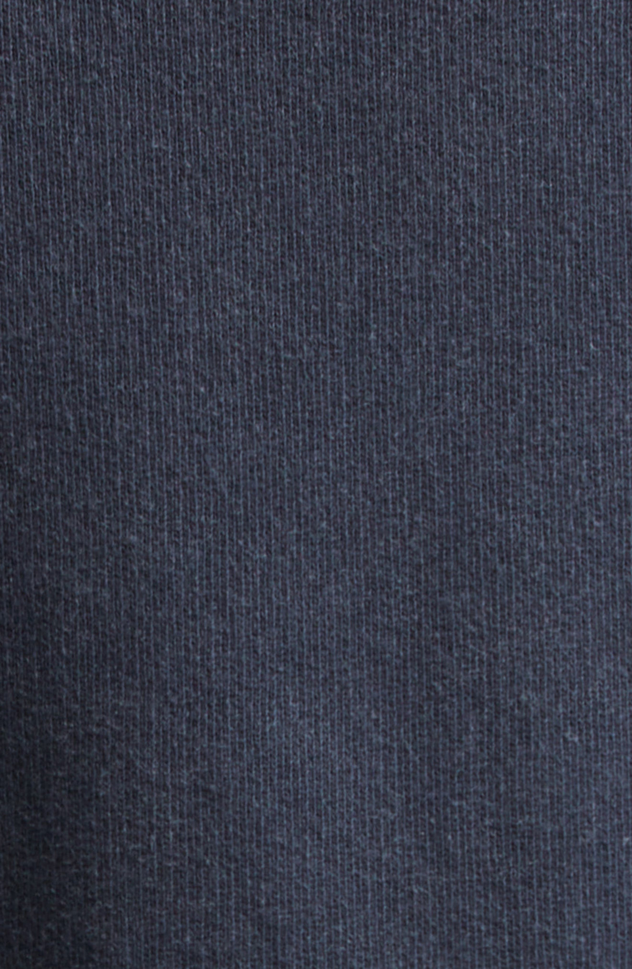 Balenciaga Hybrid Long Sleeve Cotton Sweatshirt Minidress in Faded Washed Black at Nordstrom - 6