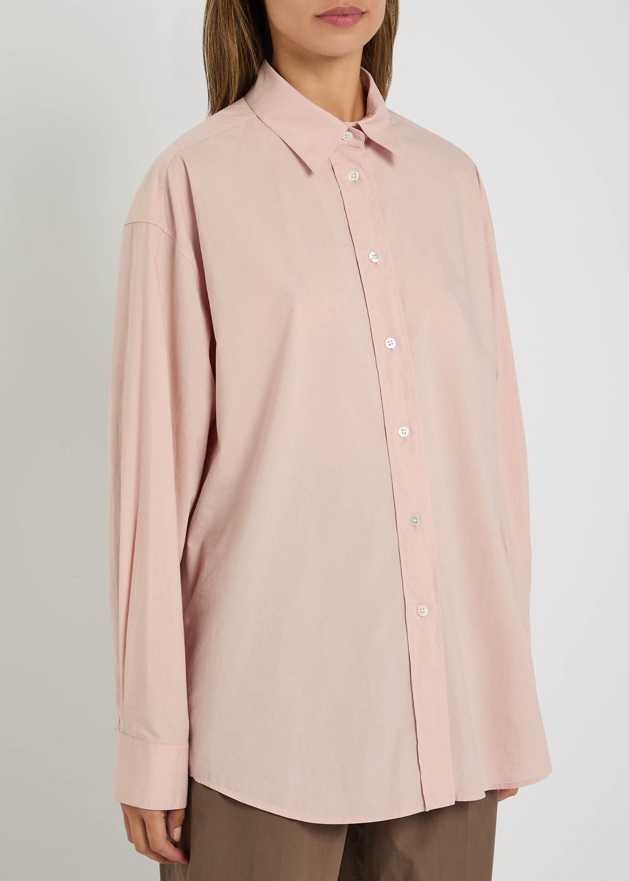 The Row Millerina Cotton-poplin Shirt - 2