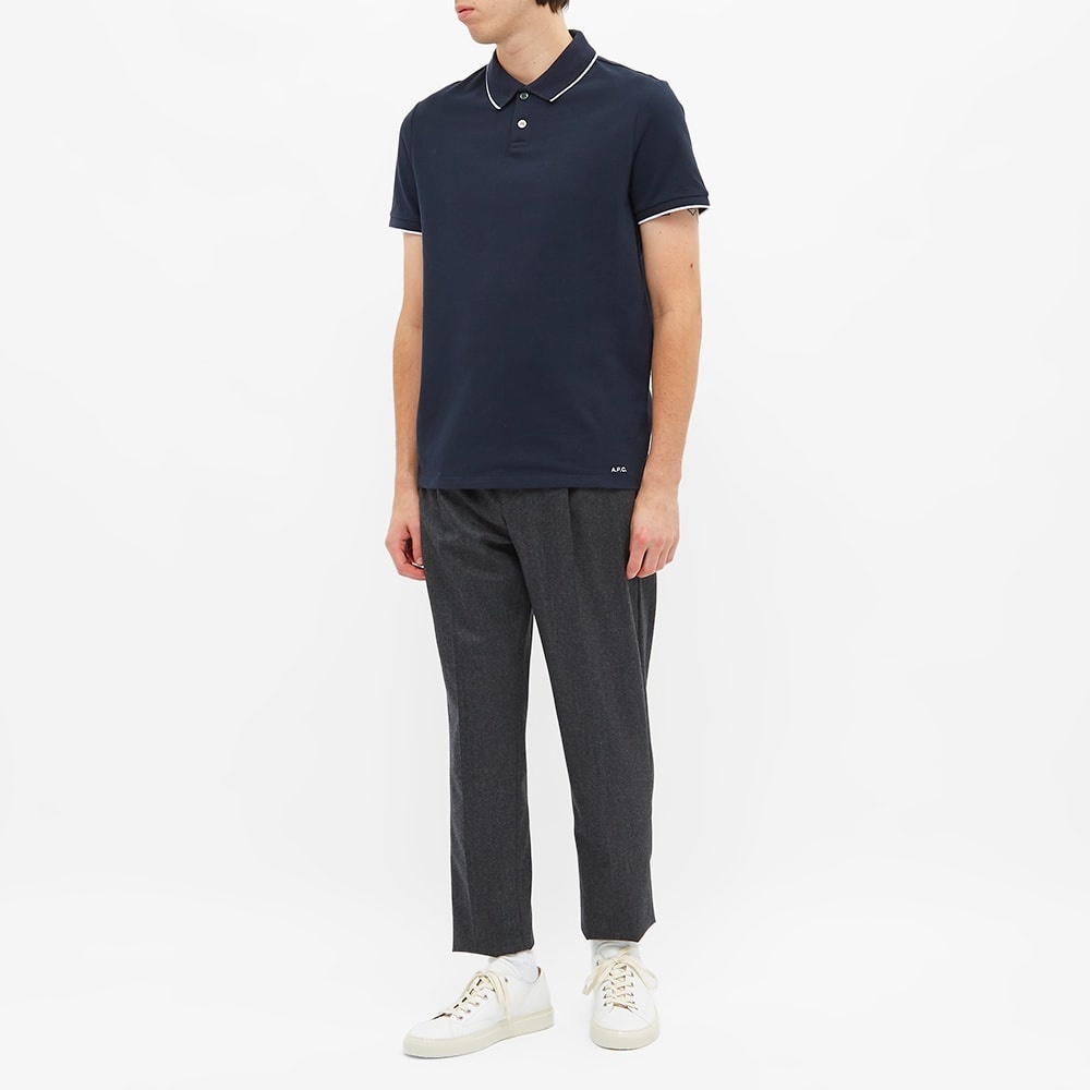 A.P.C. Max Tipped Polo - 7