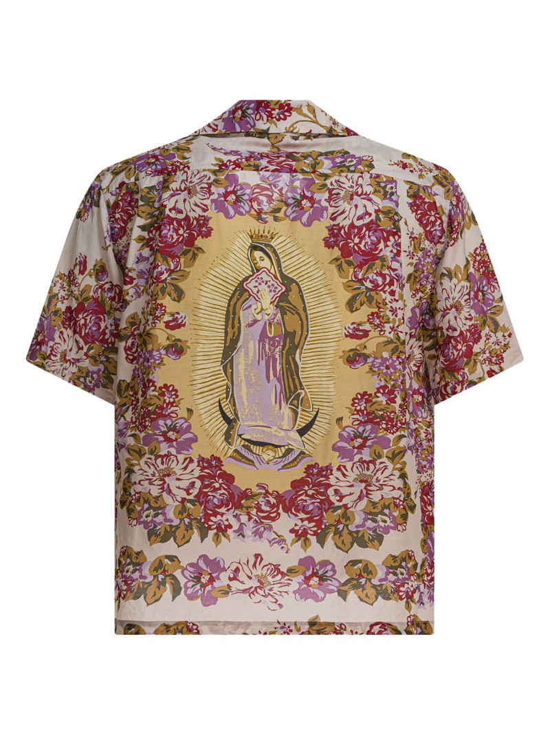 Kapital floral-print short-sleeve shirt outlook