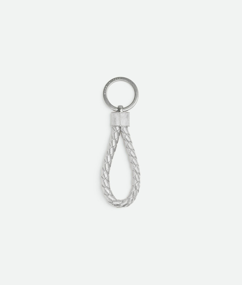 Bottega Veneta Intreccio Key Ring outlook
