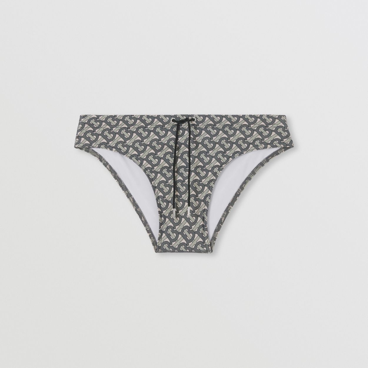 Monogram Print Swim Briefs - 1