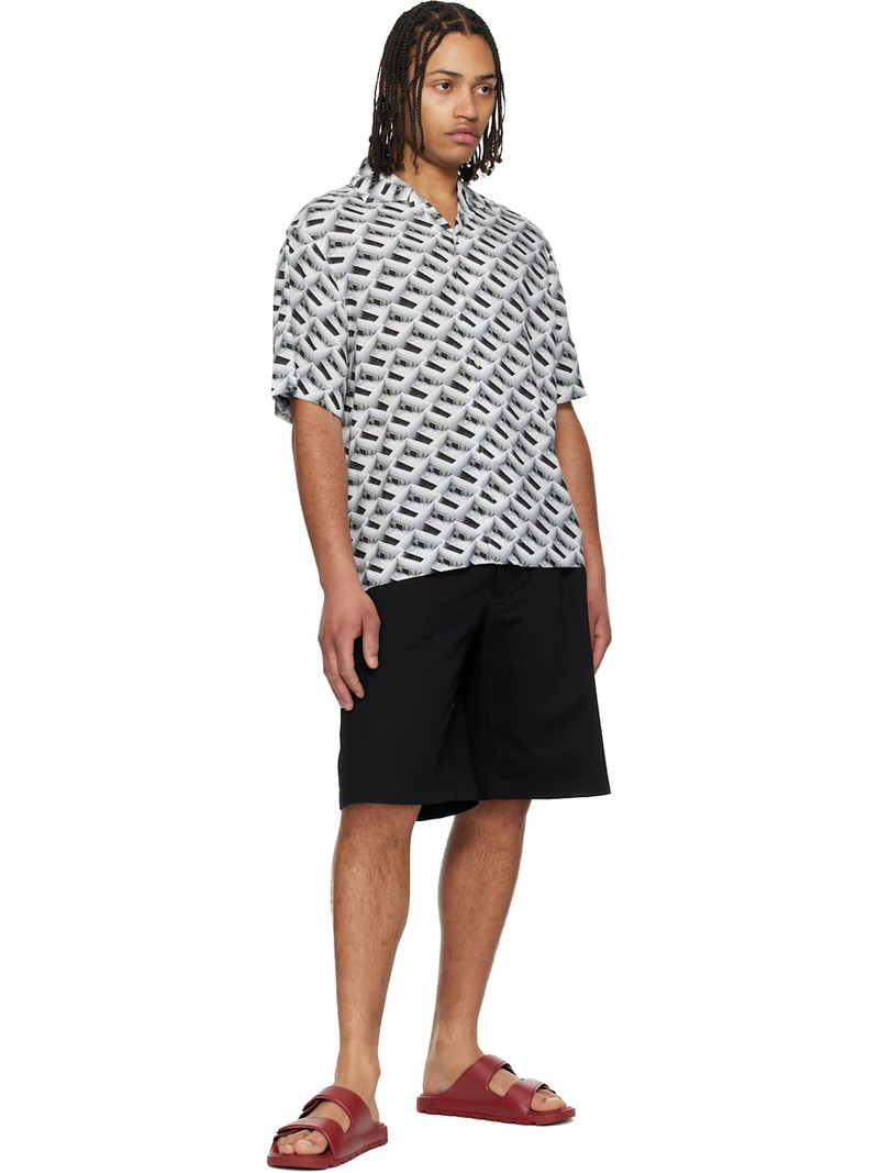 HUGO Red Double Touch-Closure Straps Logo Sandals outlook