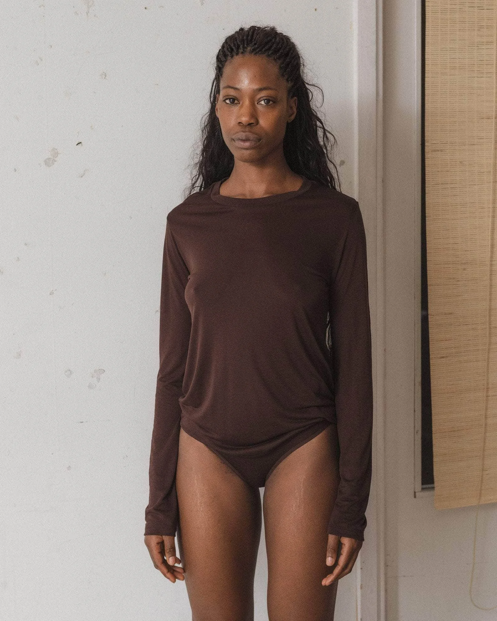 Long Sleeve Tee - Bamboo Lyocell - 1