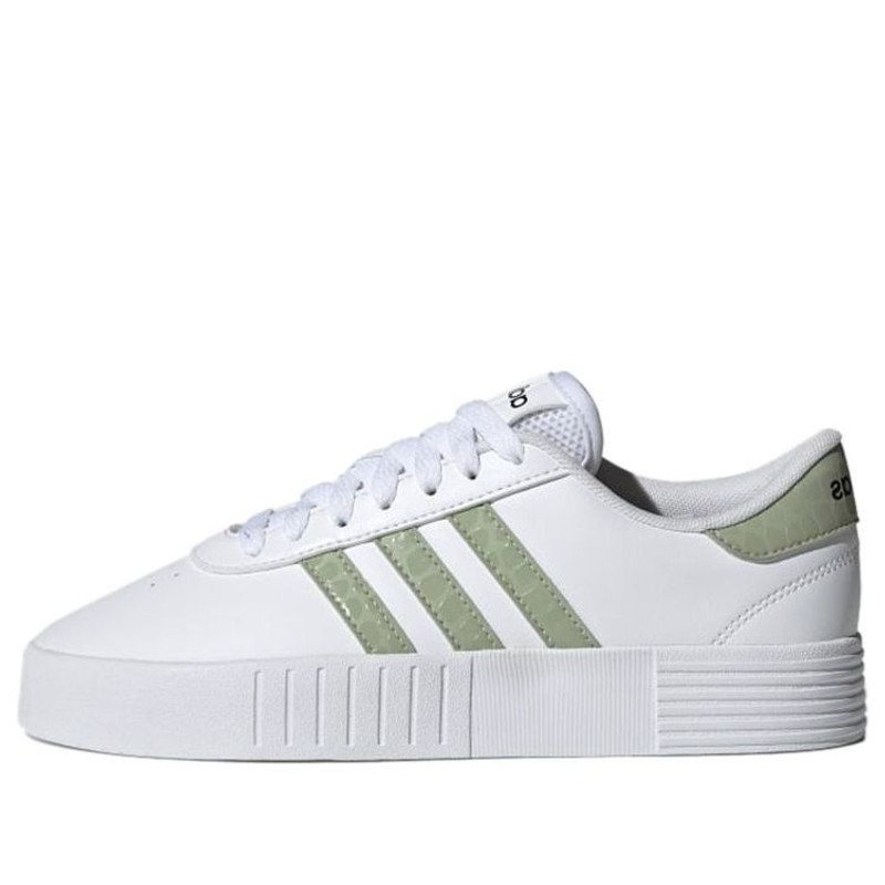 (WMNS) adidas neo Court Bold Shoes 'Grey/Pink' FY9995 - 1