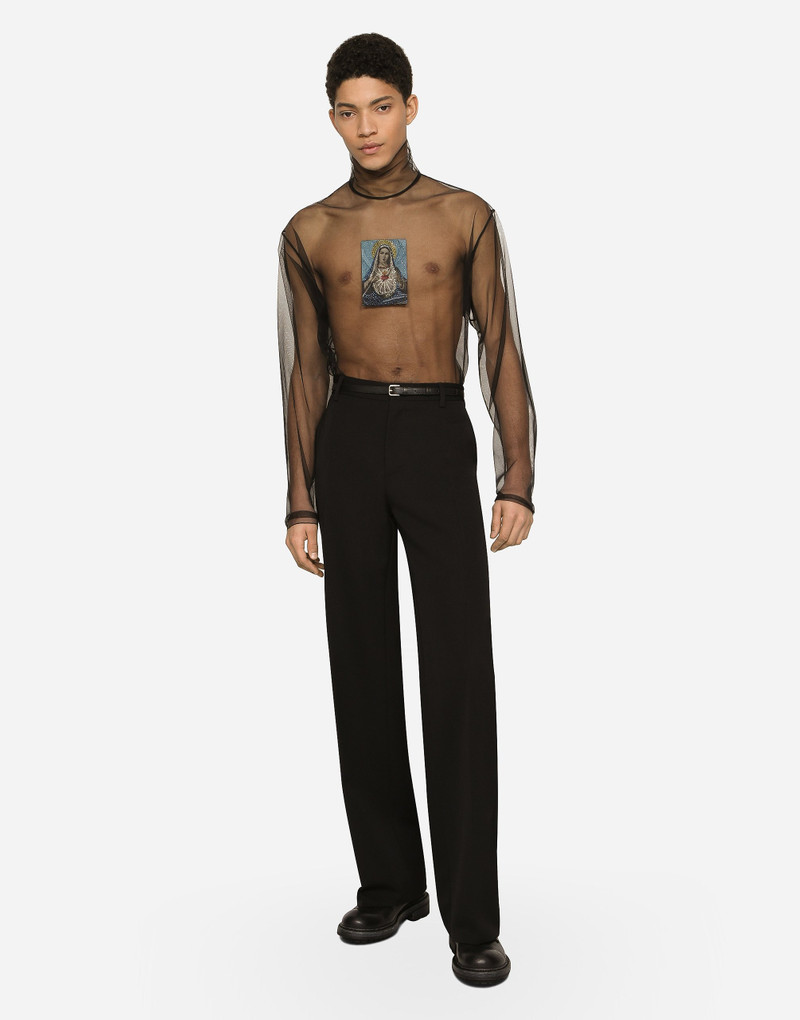 Dolce & Gabbana Straight-leg wool pants outlook