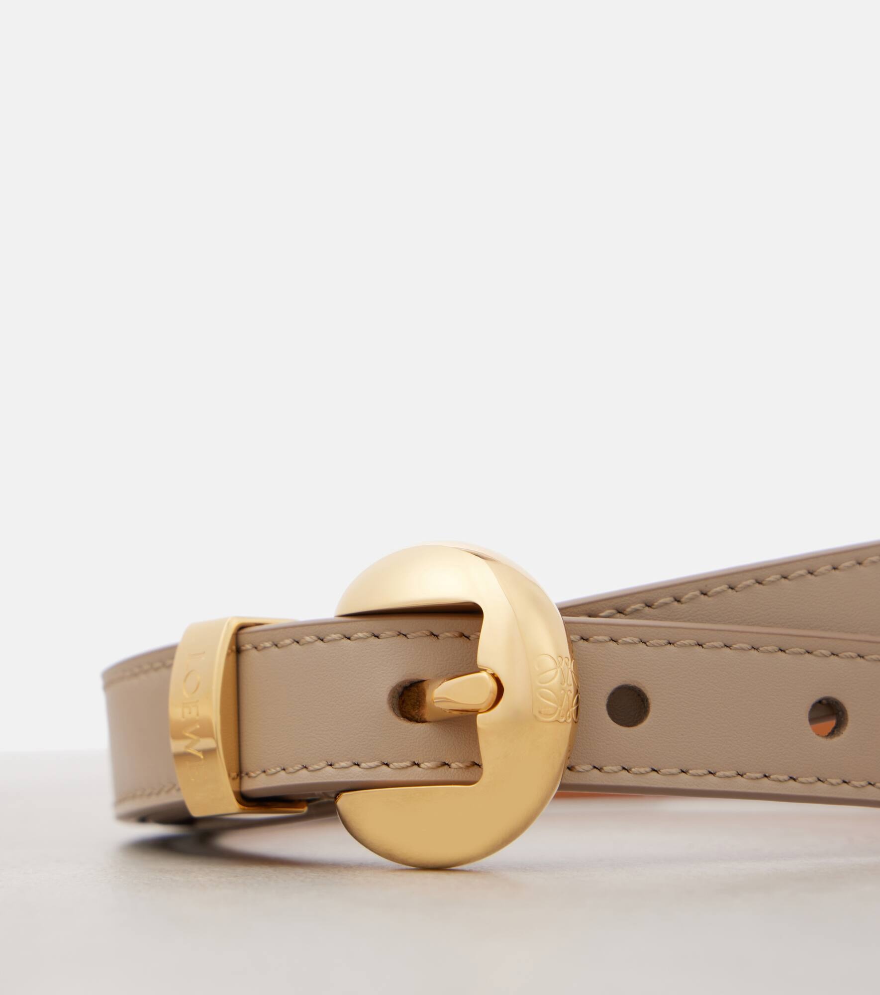 Pebble leather belt - 3