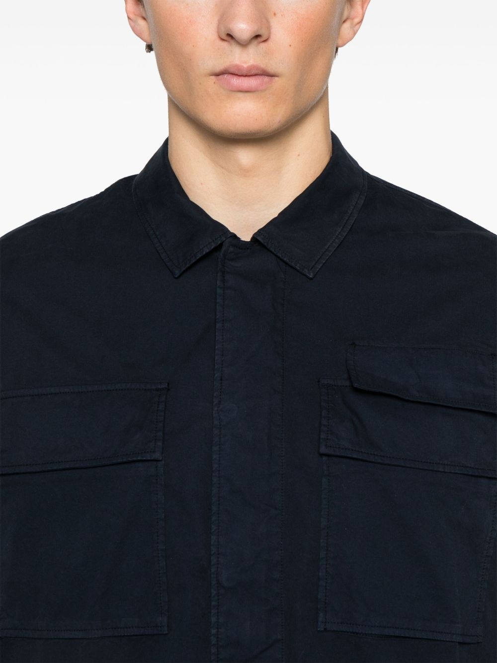 Lens-detailed shirt - 5