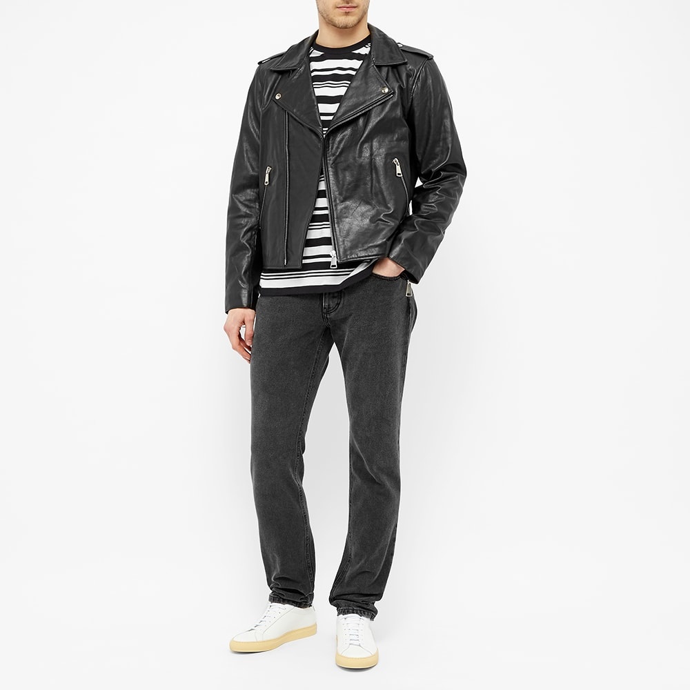 A.P.C. Leather Biker Jacket - 7