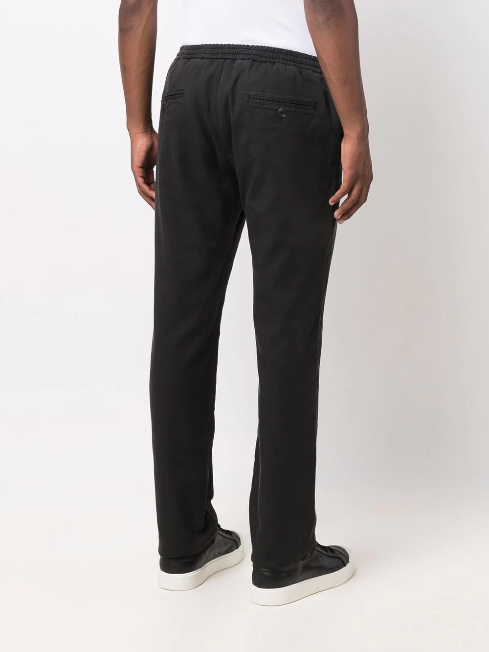 drawstring-waist trousers - 4