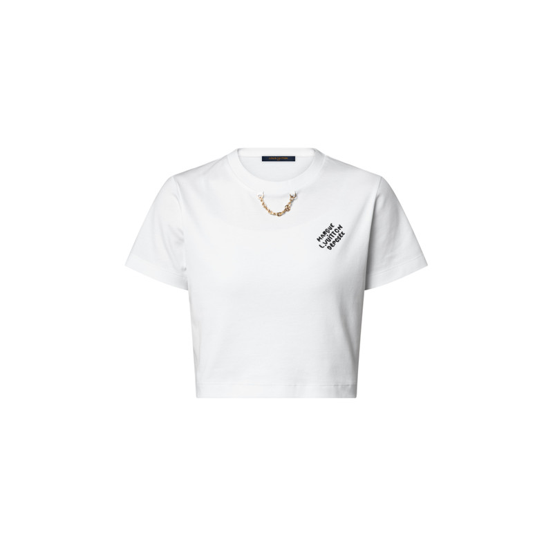 Embroidered Signature Crop Top 1