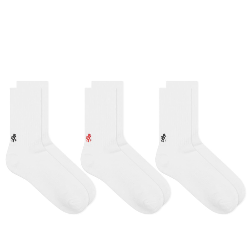 Gramicci Basic Crew Socks - 3-Pack 1