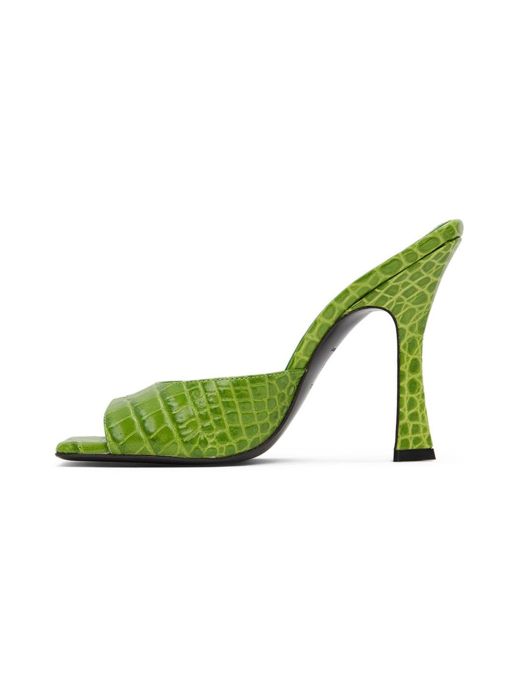 Green Anais Heeled Sandals - 3