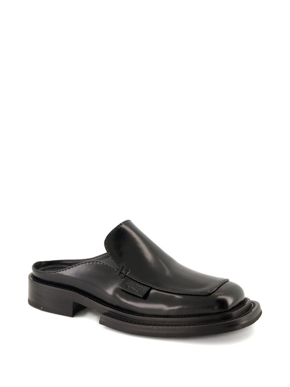 leather mules - 2