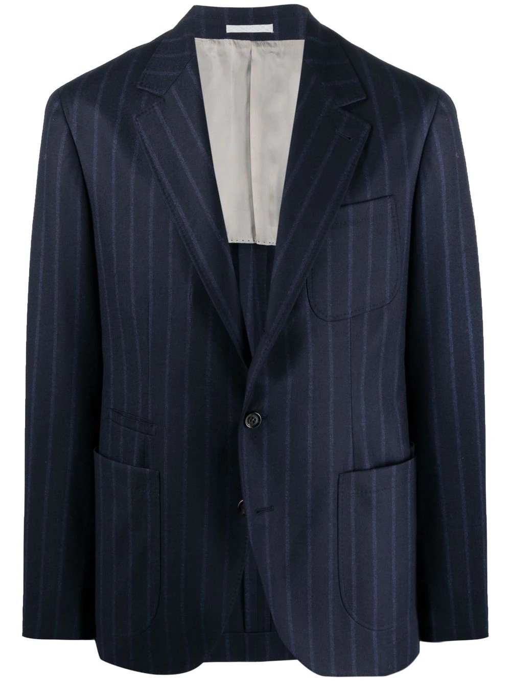 pinstripe tailored blazer - 1