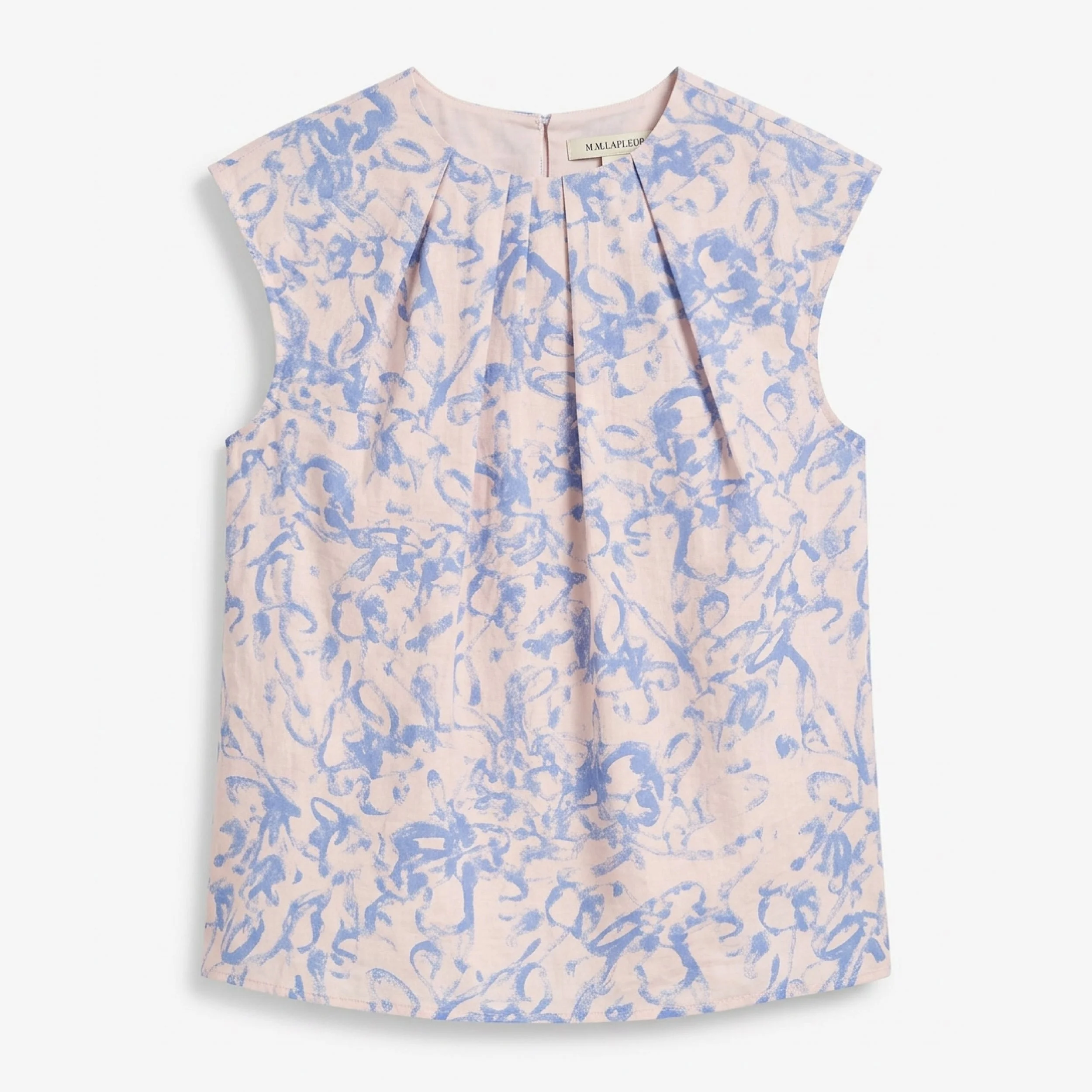 Nika Summer Friday Top - Printed Voile - 1
