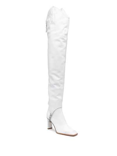 Dion Lee Cowboy thigh-high boots outlook