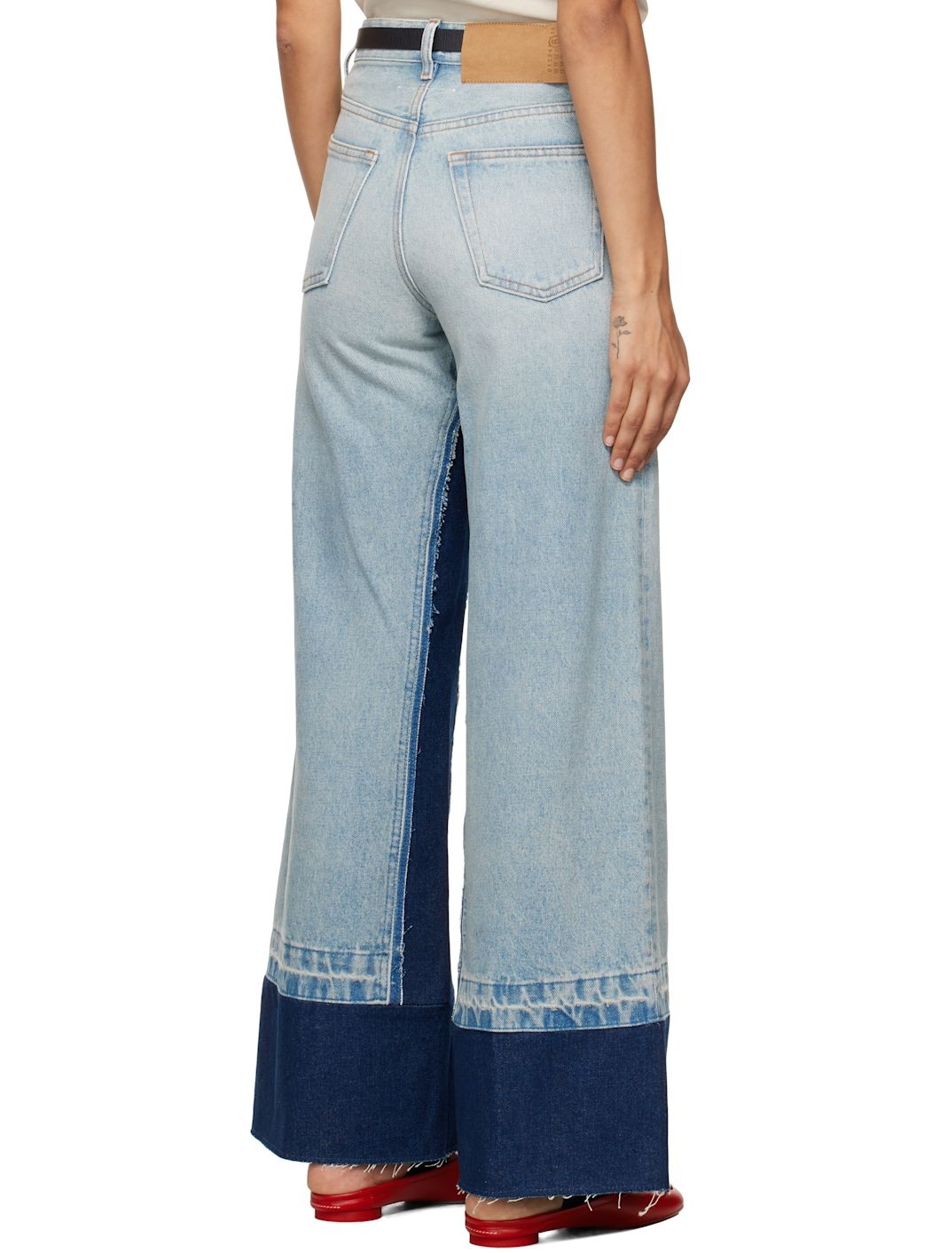 Blue 5 Pocket Jeans - 3