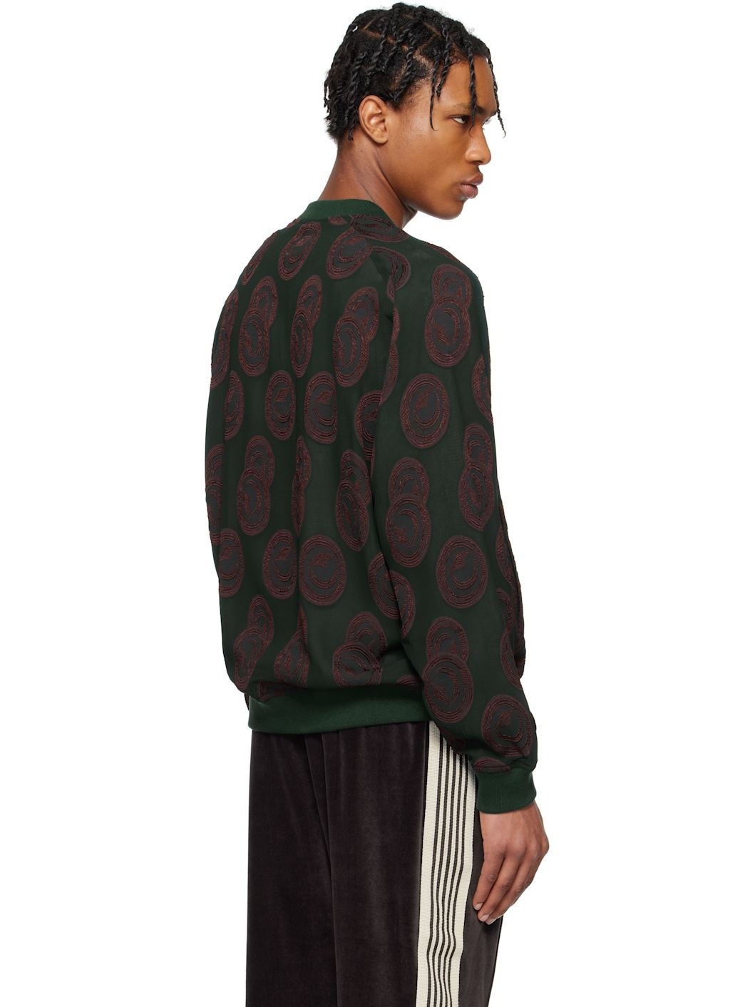 Green BB Bomber Jacket - 3