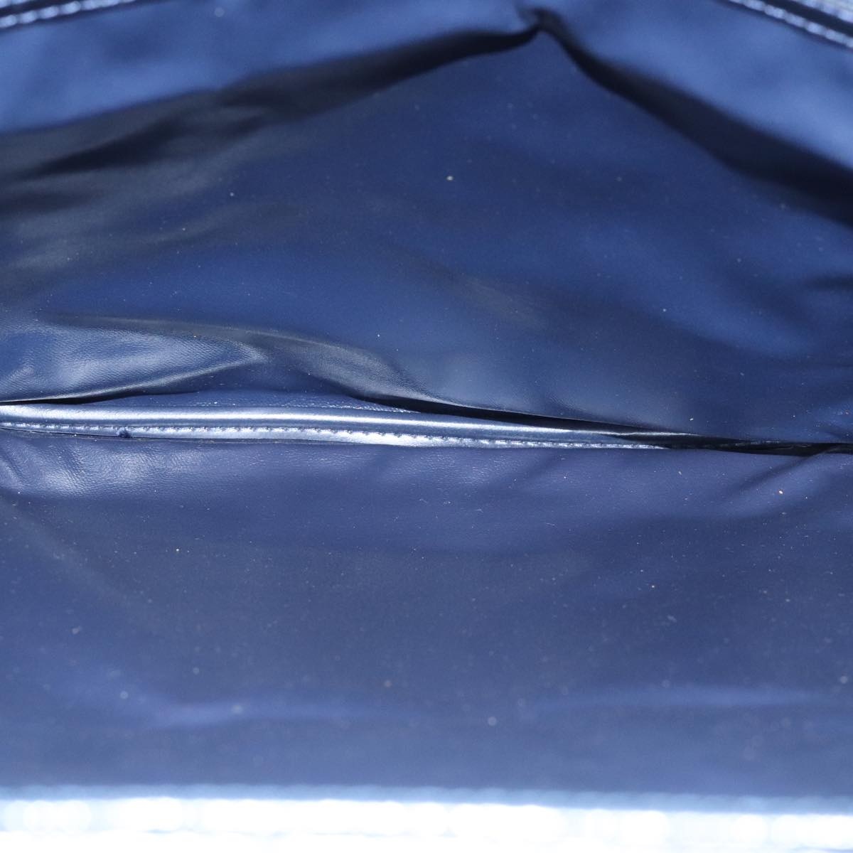 CELINE C Sulky Hand Bag Canvas Leather Navy - 9