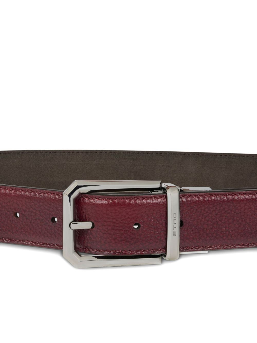 reversible leather belt - 2