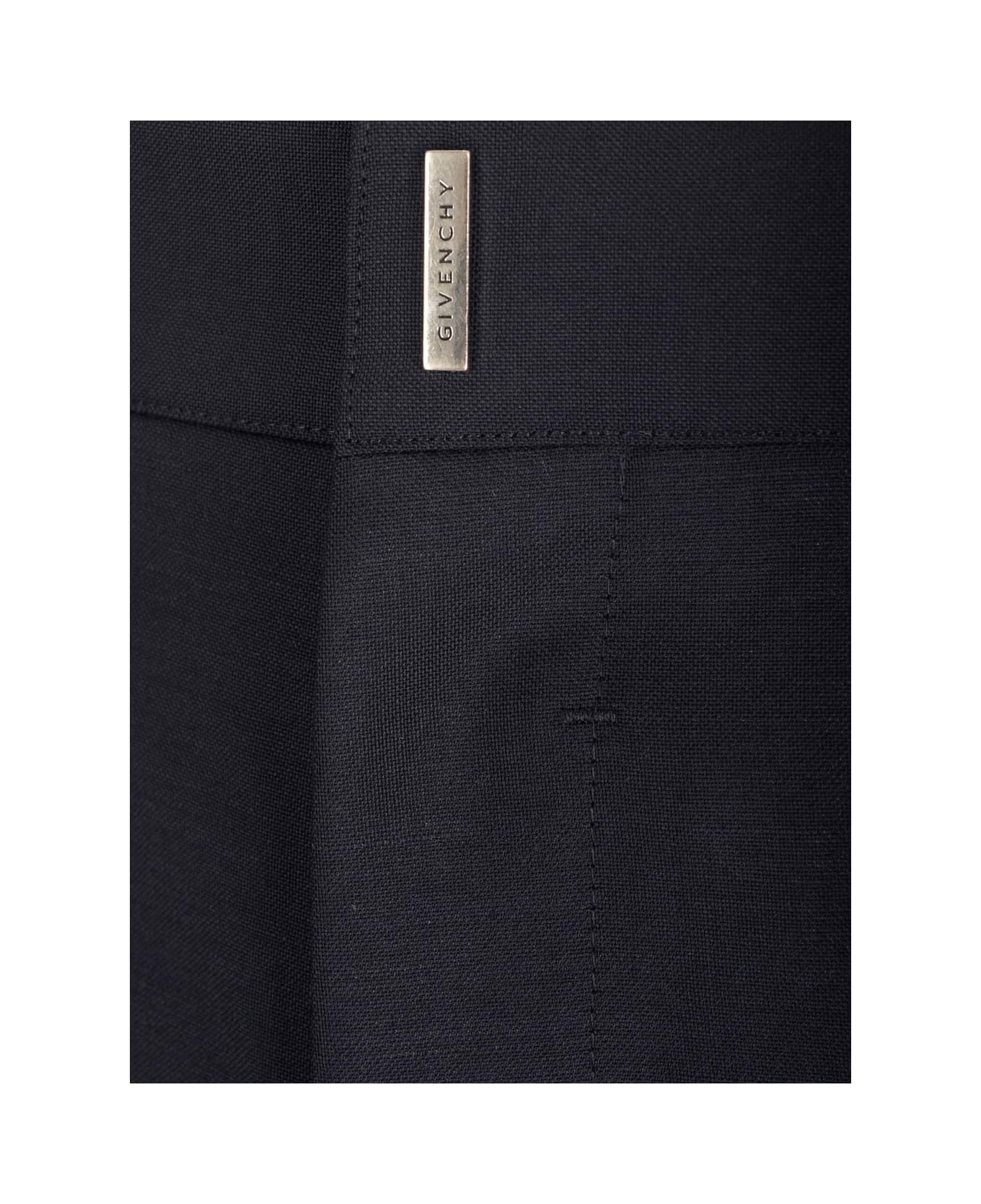 Wool Blend Trousers - 3