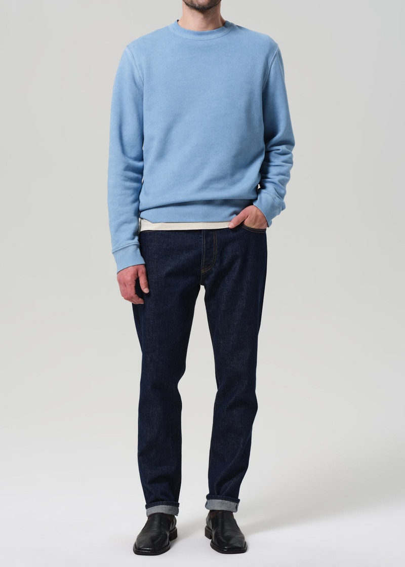 Vintage Crewneck Sweatshirt In Light Indigo 6