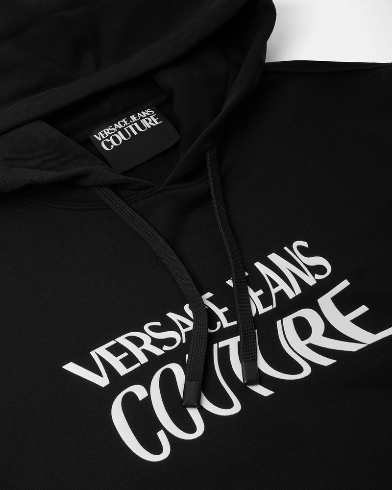 VERSACE JEANS COUTURE Cotton-Jersey Hoodie outlook