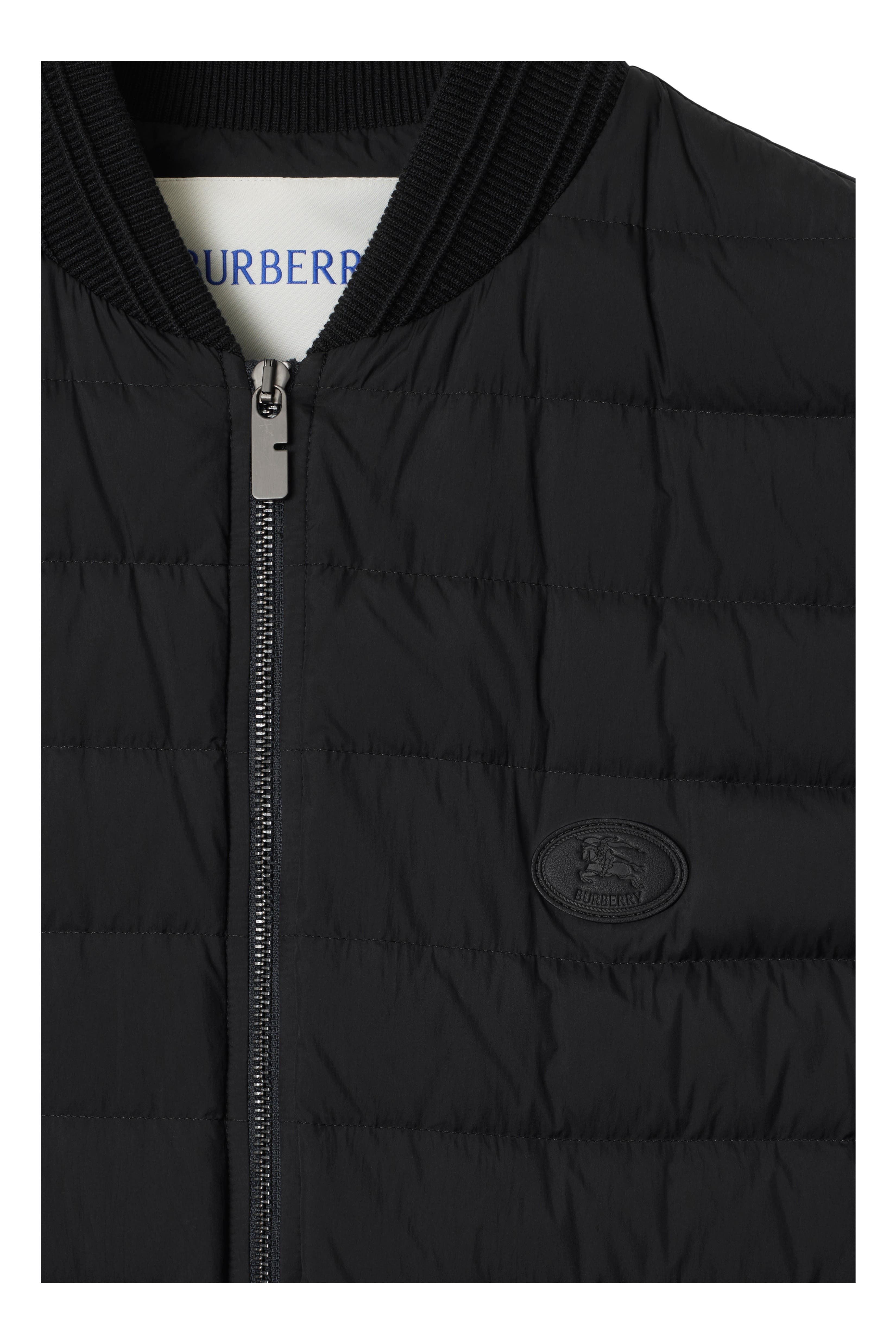 burberry Nylon Puffer Gilet in Black at Nordstrom - 5