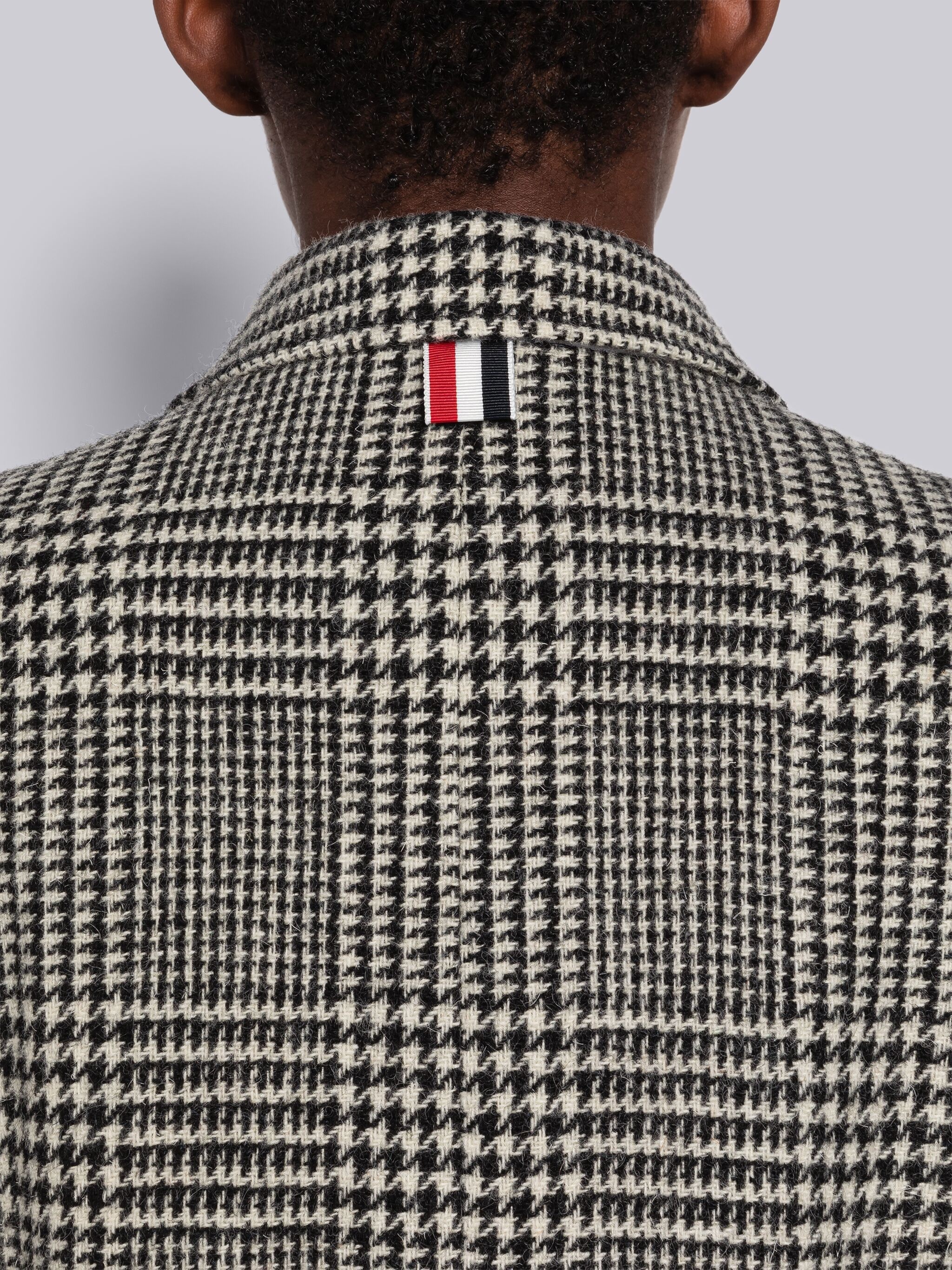 Prince Of Wales Back Tab Overcoat - 5