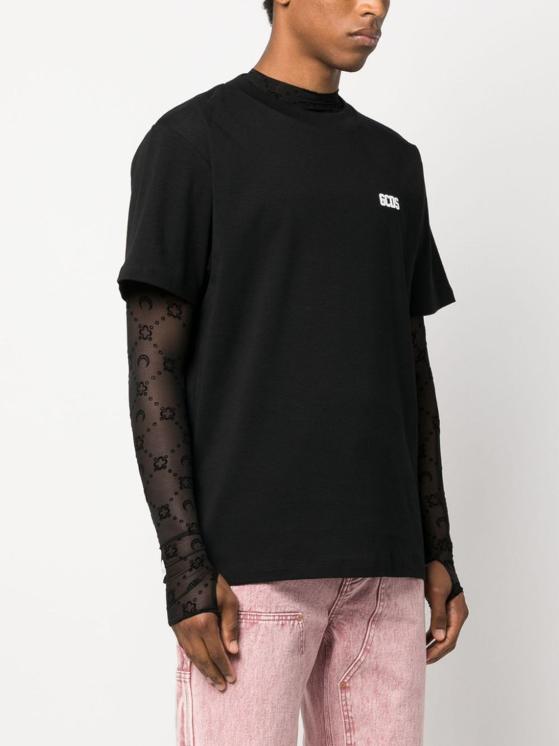 logo-print cotton T-shirt 4