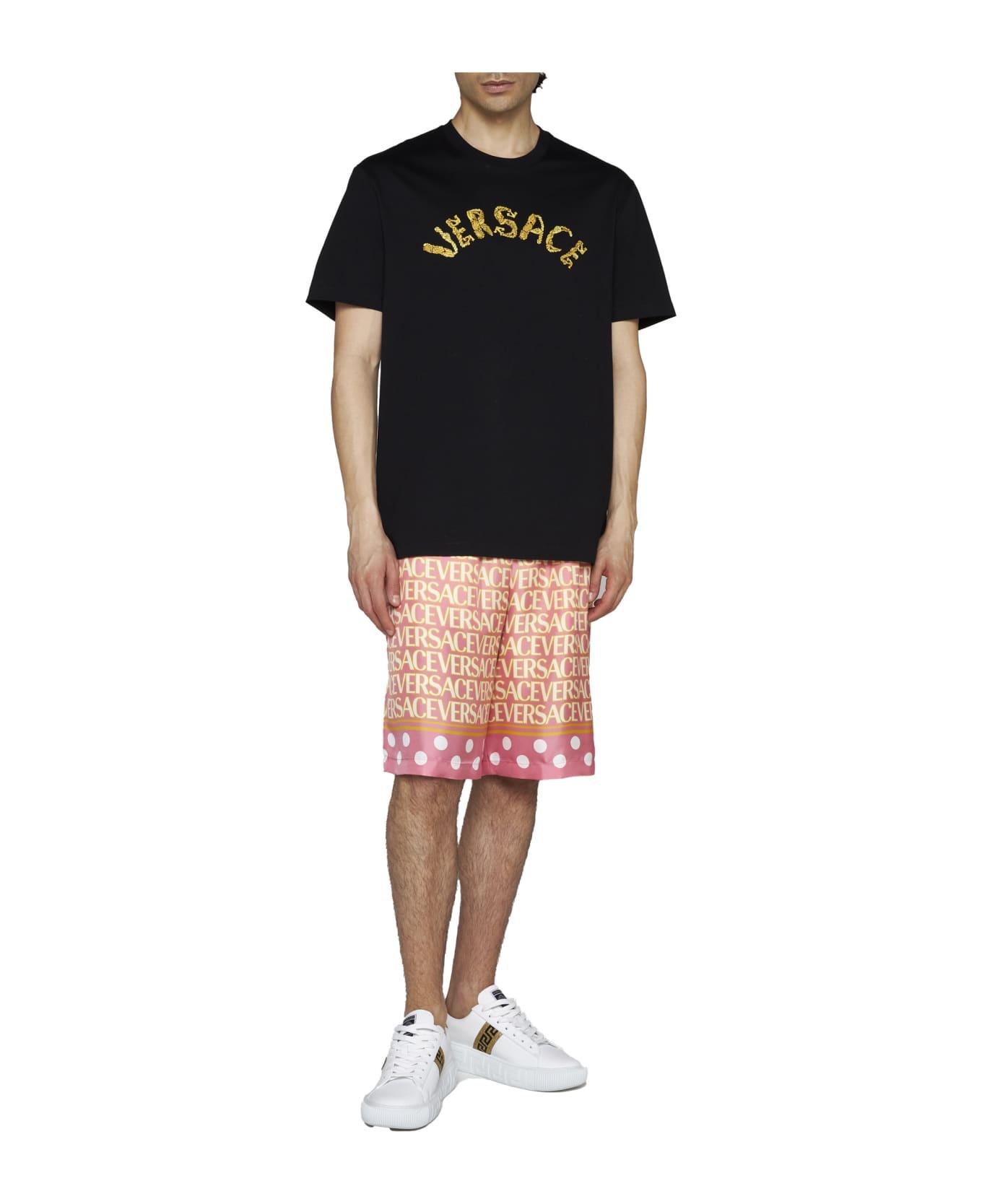 Black Cotton T-shirt - 2