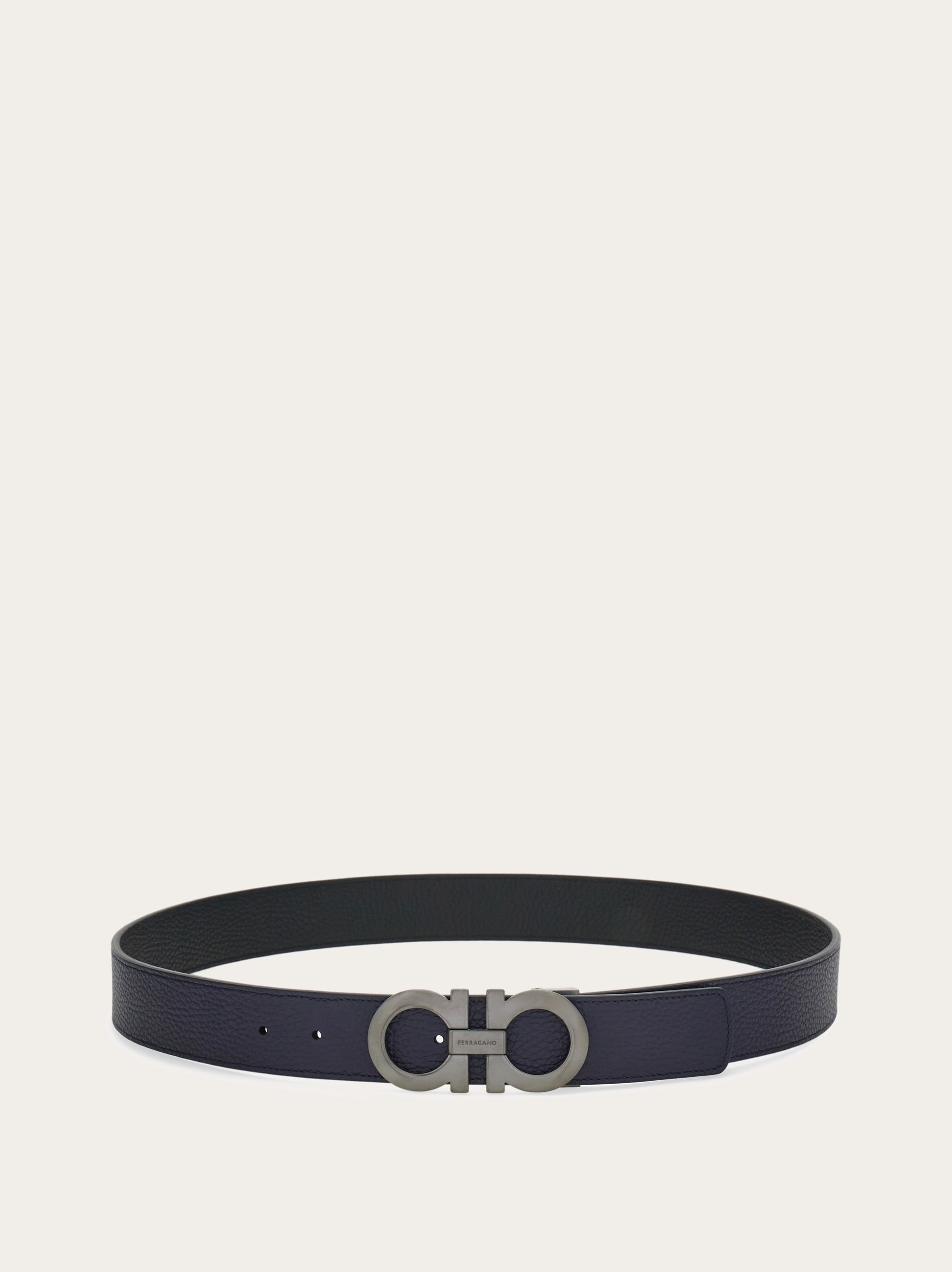 Reversible and adjustable Gancini belt - 3